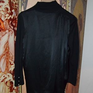 Velentino MissV turtle neck draped sweater